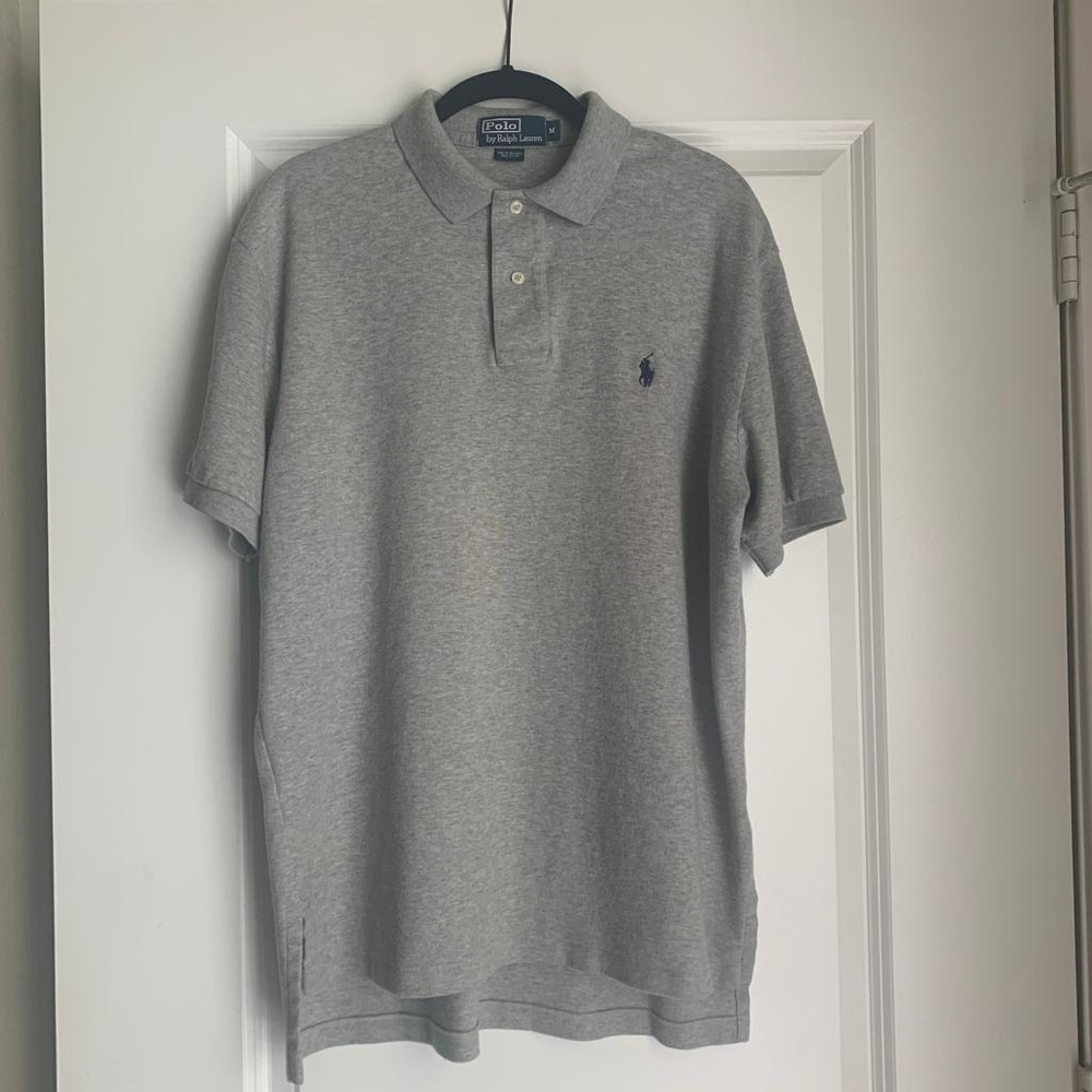 Polo Ralph Lauren size M gray men's shirt